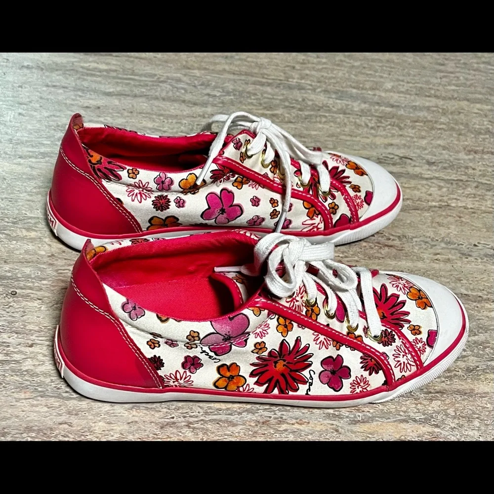 Coach Barrett floral sneakers - Picture 6 of 16